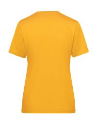 V-Shirt Damen Gelb